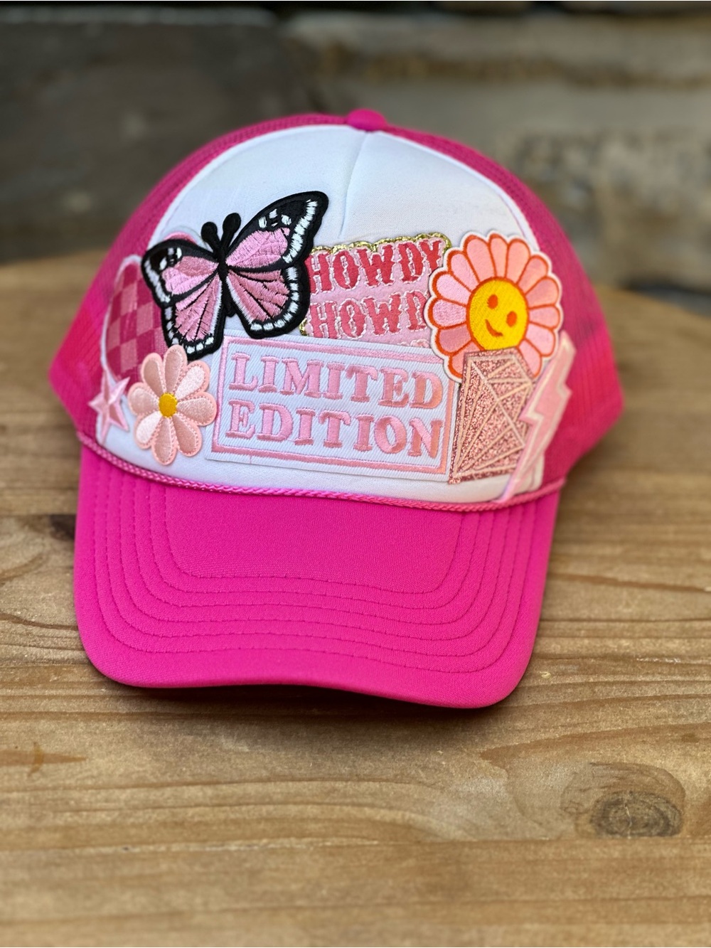 NEW Custom Trucker Hat Pink